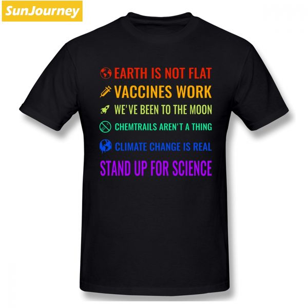 

stand up for science men t shirt new style party 4xl 5xl 6xl o-образным вырезом с коротким рукавом хлопок пользовательские футболки спорта с
