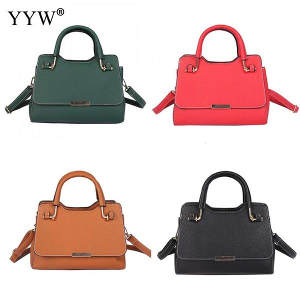 

yyw clearance pu leather concise handbag casual women shoulder bags soft patchwork designer new crossbody bag bolsas femininas