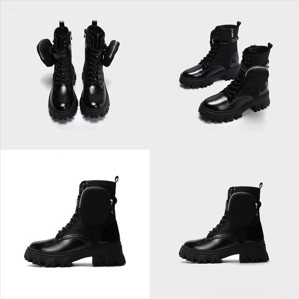 

schse [original box] heel arrival motorcycle womens wallethlaf high woman height winter new snow boot four seasons sock-like, Black