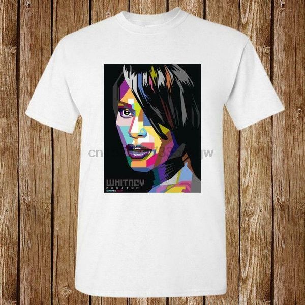 

new whitney houston pop art the singer new usa size en1 sleeve shirts fashion tee hoodie designers t shirts sweatshirt