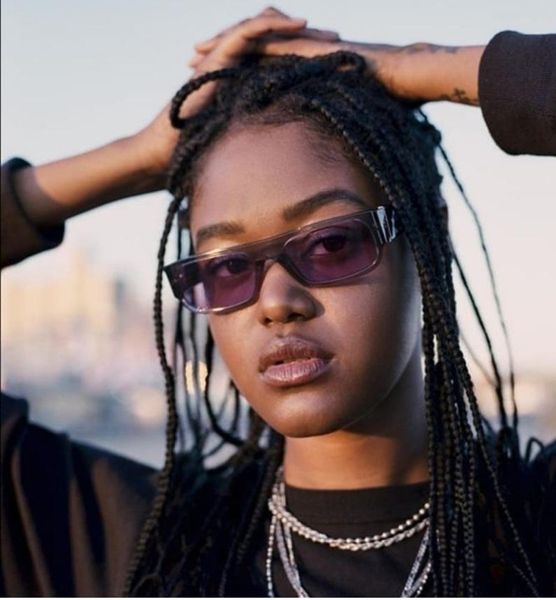 

sunglasses aoze 2021 fashion modern rock vintage style rectangle women brand design sun glasses lunette de soleil femme uv400, White;black