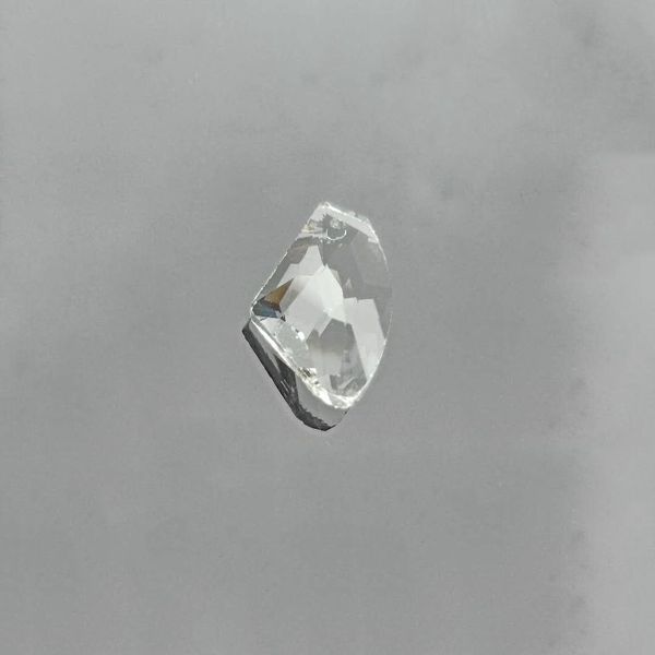 

5pcs k9 3256 axe crystal pendants glass clear diy chandelier crystals prisms beads suncatcher hanging ornament lamp part decor h bbytwa