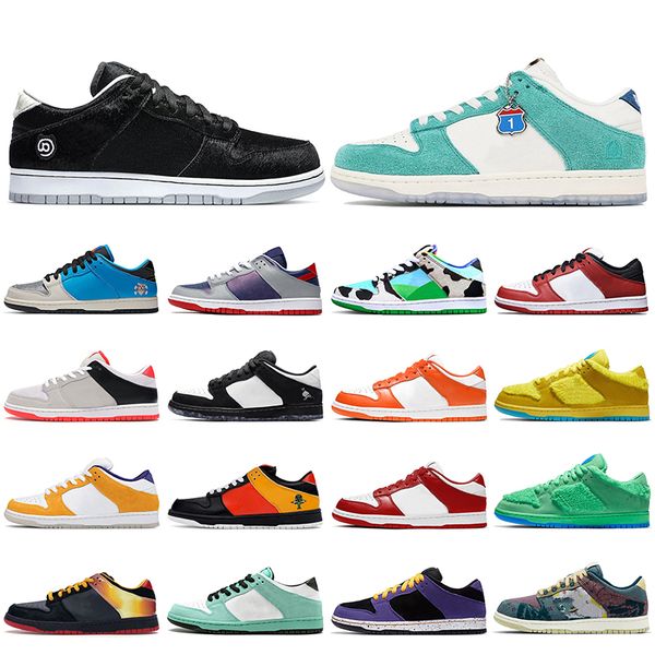 

2020 new be@rbrick kasina sb dunk women mens running shoes platform instant skateboard sneakers chunky dunky civilist green bears trainers