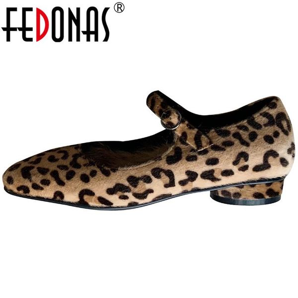 

dress shoes fedonas mary janes winter woman heels 2021 fashion warm thick women's fall night club for women, Black