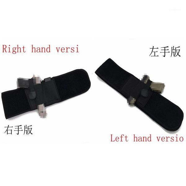 

waist support general purpose tactical multifunctional belt composite neoprene cover outdoor invisible holster1, Black;gray