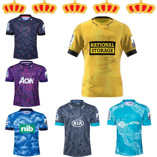 

2020 2021 zealand super rugby jersey highlanders home away jersey hurricanes rugby jerseys shirt size: s-5xl, Black;gray