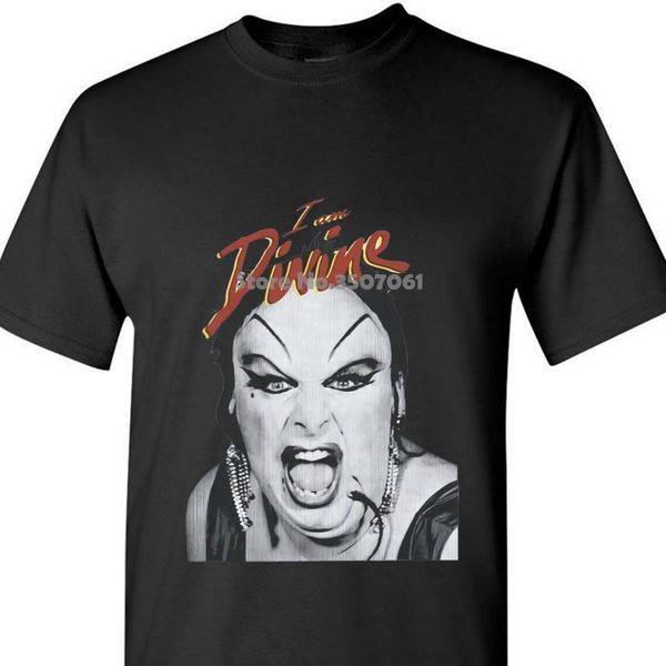 

новый джон уотерс i am divine hairspray cult punk wo white s m l xl белый o шеи пальто одежды вершины спорта толстовка с капюшоном hoodie му