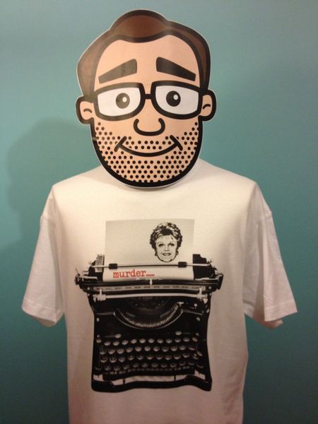 

murder she wrote / angela lansbury / typewriter t shirt print t shirt mens short sleeve tshirt homme sport hooded sweatshirt hoodie