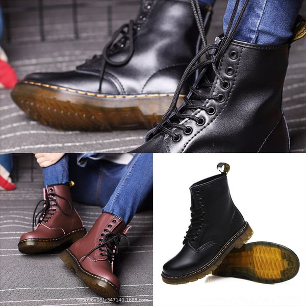

sznyu boots leather designer man ankle couple boots red bottom melon mens black rubber boot calfskin rubber lug fashion luxury sole booty