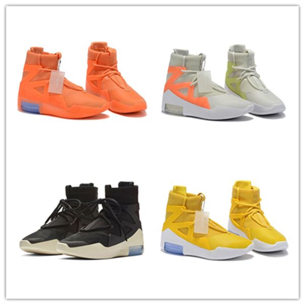 

fear of god x 1 string the question sail black 2020 new basketball shoes frosted spruce men women trainers sport sneakers size 36-45