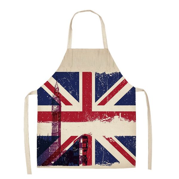 

американские фартуки фартуки кухонные фартуки женщины творческий флаг хлопчатобумажные льняные библированные бытовые чистки пинафора домашня