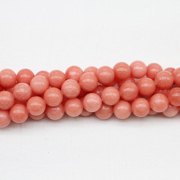 

1strand lot 4 6 8 10 12 mm natural stone orange bead round loose spacer beads for jewelry making findings diy necklace h bbyyzy