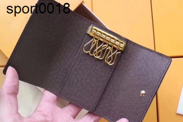 

6 key holder wallet fashion women's card holder key case pouch pocket pochette accessories n62630 m62630