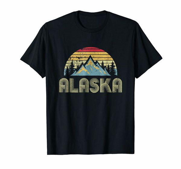 

alaska tee - retro vintage mountains nature hiking t shirt loose size ajax funny tee shirt sport hooded sweatshirt hoodie