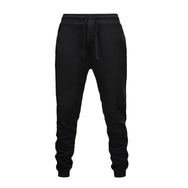 

new spring autumn gyms men joggers sweatpants men's joggers trousers sporting clothing the bodybuilding pants, Black