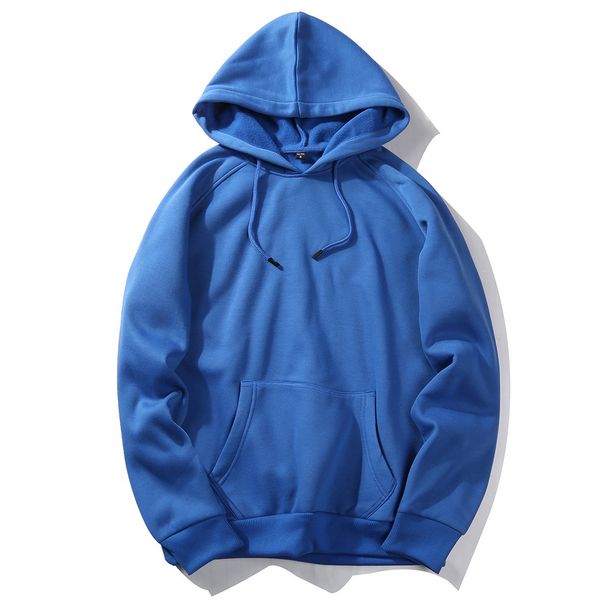

2021 new autumn winter hoodie men long sleeve hooded sweatershirt thick warm casual hoodies sweatshirts women man 9 color uyuu, Black