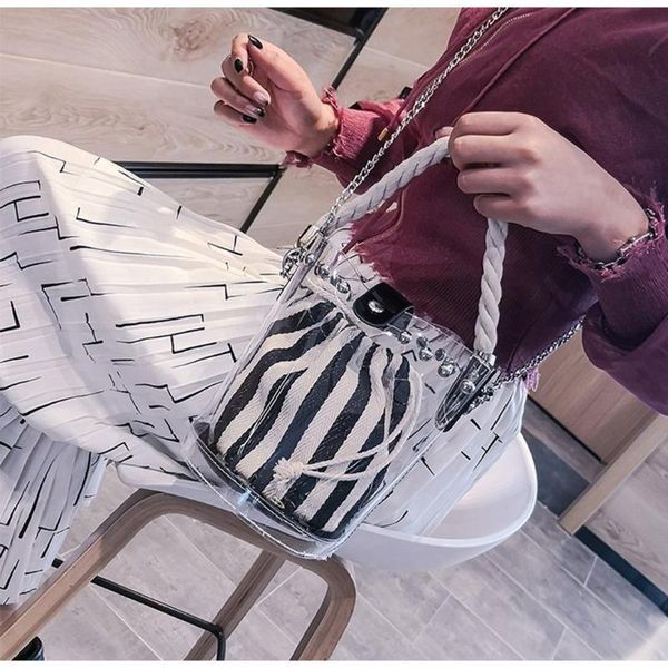 

thinkthendo new women bucket handbag women fashion shoulder bag tote messenger crossbody bags for 2020
