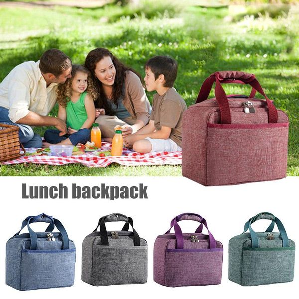 

thermal insulated lunch bag waterproof storage leakproof for school camping sdf-ship