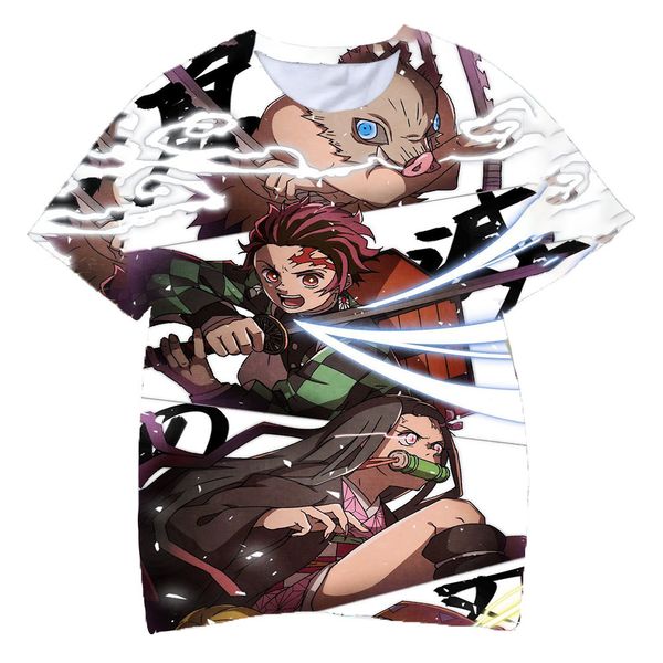 

demon slayer 3d cartoon anime ghost blade boy gifts for 3d print shirts hentai funny graphic men clothing
