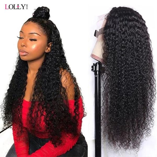 

lace wigs jerry curly wig brazilian 5x5 hd transparent closure for black women remy human hair front pre plucked, Black;brown