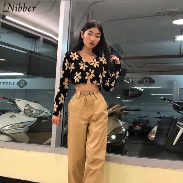 

nibber autumn harajuku printing full sleeve crop womens t-shirts 2019 fashion high street casual black tee shirts mujer1, White