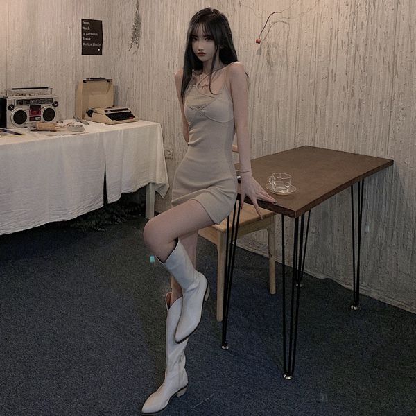 

kano ~ design sense mesh splicing kano ~ design sense mesh splicing suspender suspender skirt sling sling skirt 43s2c, Black;gray