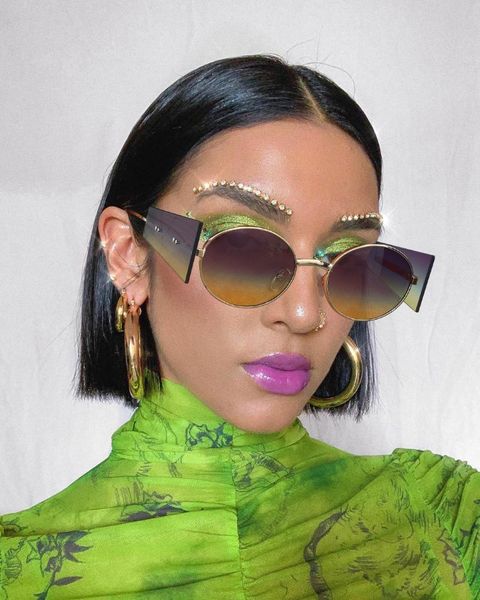 

vintage steampunk sunglasses women men 2021 oval round sun glases retro punk glasses fashion eyewear shades uv400, White;black