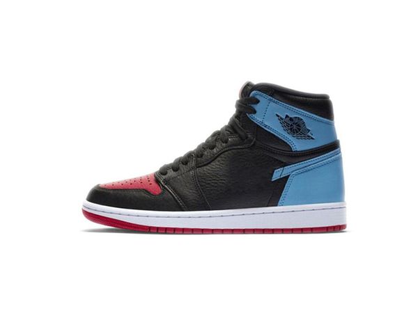 

original air 1 x sb high og court men&#39s sneakers women breathable air 1 obsidian shoes g65806, Black