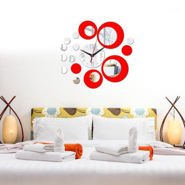 

wholesale-2016 new wall clock acrylic mirror diy clocks home decoration large quartz watch modern living room 3d stickers1