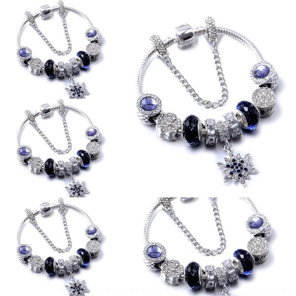 

пан стиль семьи в таком же стиле женских бусы diy синего звездного неба чистого hongsen й серия ins океан diy braceletbracelet braceletheart, Golden;silver