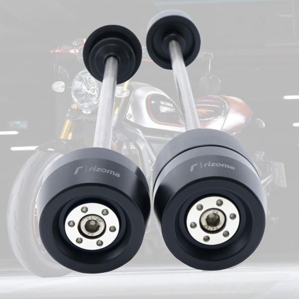 

parts for 800 2021 2014 motorcycle front rear axle sliders wheel protection1