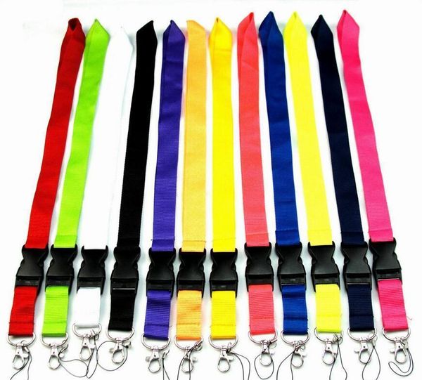 

20pcs solid color lanyard for mp3/4 cell phone key chain la jllmds xjfshop