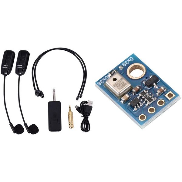 

1 set u12f uhf one microphone mixer & 1 pcs aht10 high precision sensor measurement module