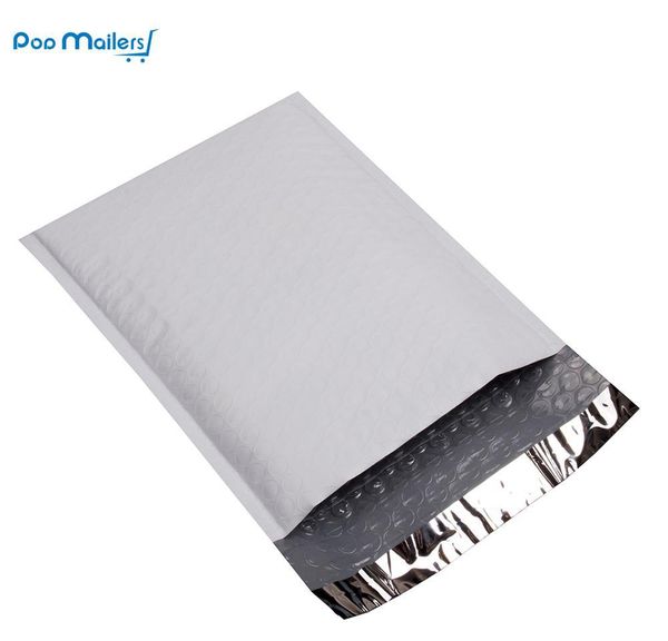 

wholesale- 10 pcs / pack, 120*180mm white usable space poly bubble mailer envelopes padded mailing bbybkk sweet07