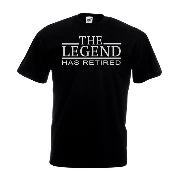 

2019 fashion the legend has retired t-shirt funny retirement grandad grandpa dad gift tees sport hooded sweatshirt hoodie