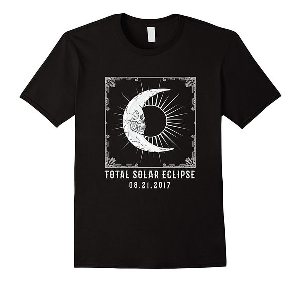 

sun countdown total solar eclipse 2017 death skull t shirt t shirt discount % t shirt for men's tee sport hooded sweatshirt hoodie