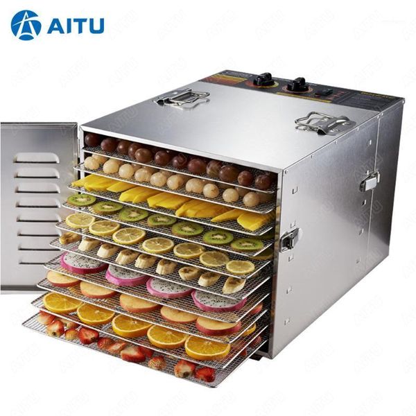 

st01 industrial commercial dehydrator vegetable fruit drying machine fruit dryer vegetable 10 trays s.steel1
