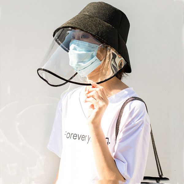 

outdoor protection hat anti-spitting fisherman cap safety defence full mask sun-shade security party hats t2c5200