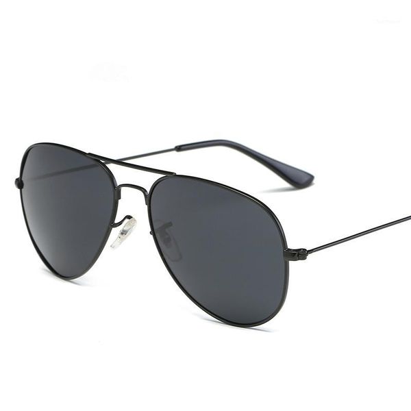 

fashion steampunk polarized glasses sunglasses men men's women 2020 black retro mirror driving glasses black oculos1, White;black