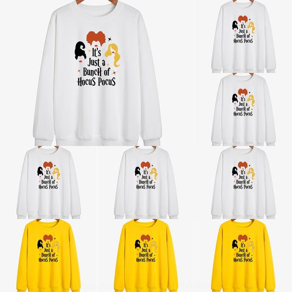 

new halloween witch letter print long sleeve crew neck new halloween witch letter sweater sweaterprint long sleeve crew neck sweater sbece s, Black