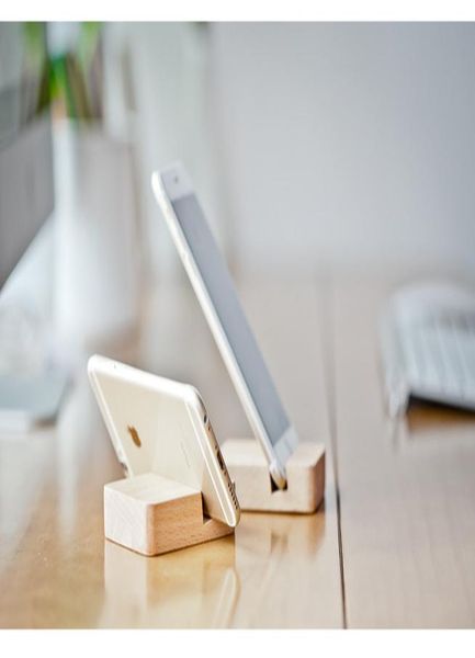 

creativity gift vehicle simple wood mobile phone holder stand wooden crafts custom made wooden decoration wmthhi hwjh