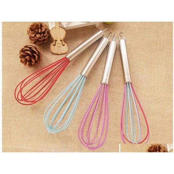

wire whisk stirrer mixer egg beater color sile egg whisk stainless s jllvec xhhair