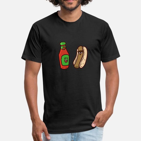 

ketchup dog combo t shirt hip hop street summer tracksuit hoodie sweatshirt