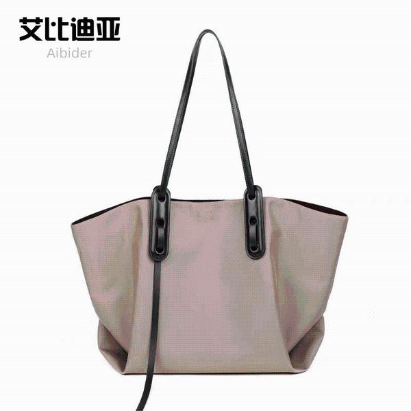 

new women's large capacity shoulder bag fashion simple nylon oxford cloth tote bag