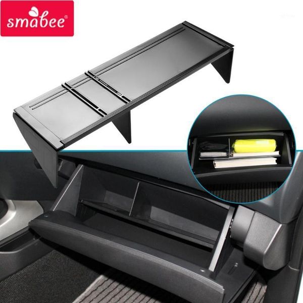 

smabee car glove box interval storage box for navara np300 d23 2020 2020 accessories co-pilot storage1