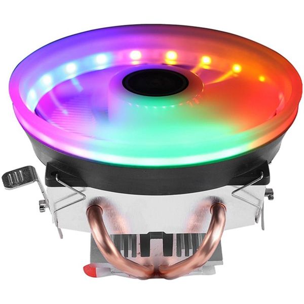 

cpu cooler 2 pure copper heat pipe cooling tower down pressure cooling system 12cm cpu fan radiator for amd