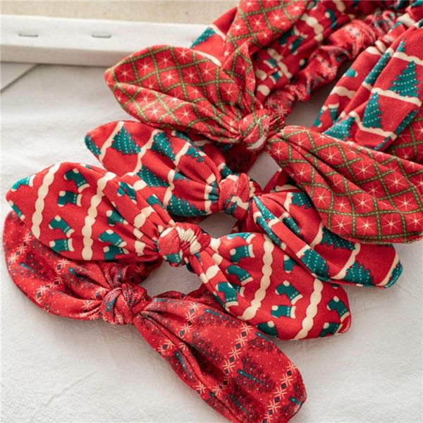

christmas halloween ears cross hair band headdress fashion women headbands print