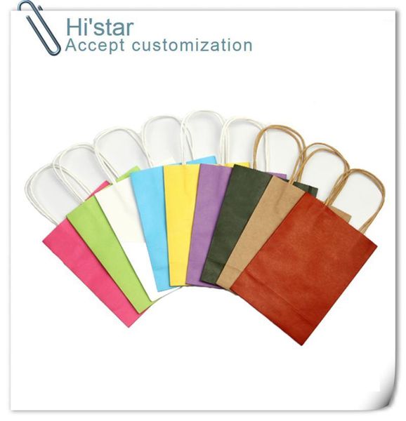 

20 pieces/lot retail paper bag for cloth paper shopping bags1