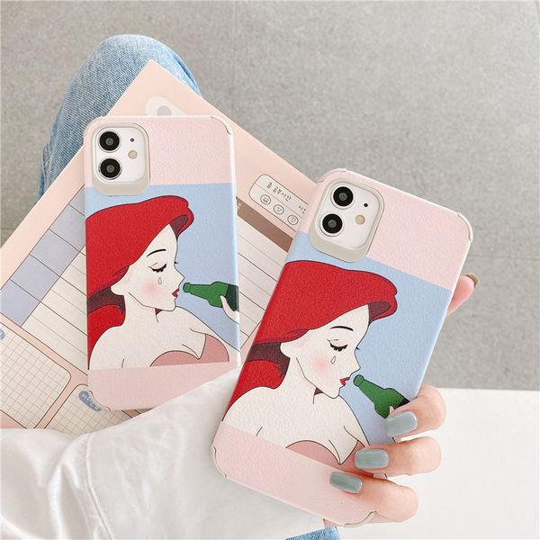 

modern white xue princess for 11 pro/max iphone x/xs/xr/se mobile phone capa iphone7 female 8plus