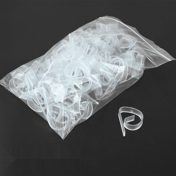 

bek9f transparent abs transparent tou ming clip bag plastic tablecloth bao tablecloth pack clip 50 packs per fixing vgboo